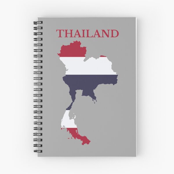 Item preview, Thailand flag map designed and sold by marosharaf.