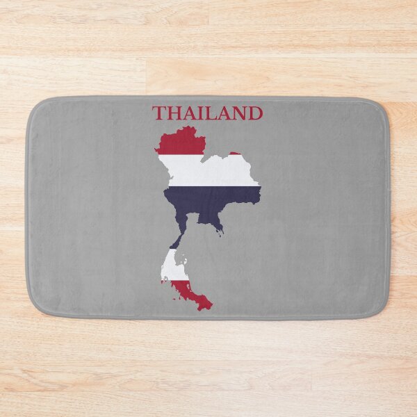Item preview, Thailand flag map designed and sold by marosharaf.