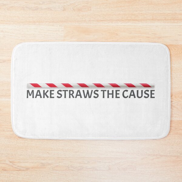 Item preview, Make Straws The Cause designed and sold by Val Goretsky.