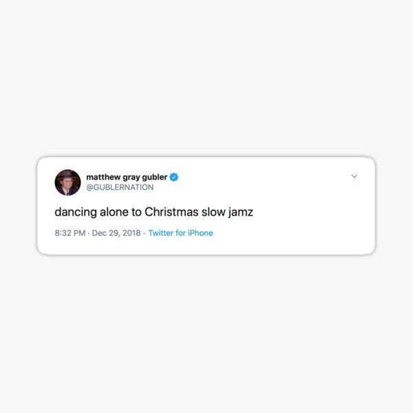 Artikel-Vorschau von Matthew Gray Gubler Tweet, designt und verkauft von Lumared.