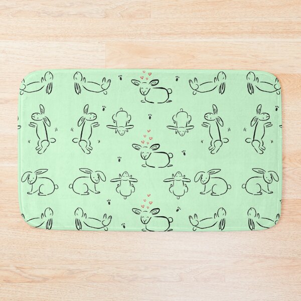 Item preview, Cute Bunnies Collection Lime Green designed and sold by AnnesLovelys.