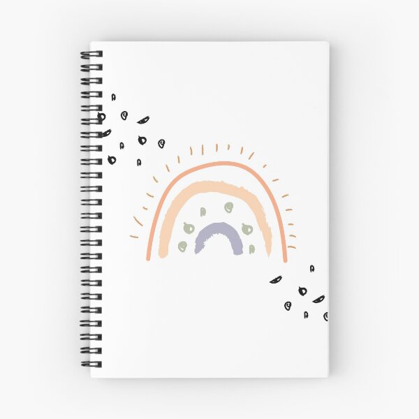 Item preview, Colorful, Pastel, Bright Rainbow with Black Dots designed and sold by lasleepypua.