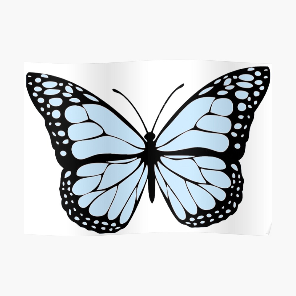 Light Blue Butterflies Clipart / Blue Butterfly Png Images Blue