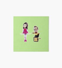 Stop Motion Christmas - Jeff/Annie (Style A) Art Board