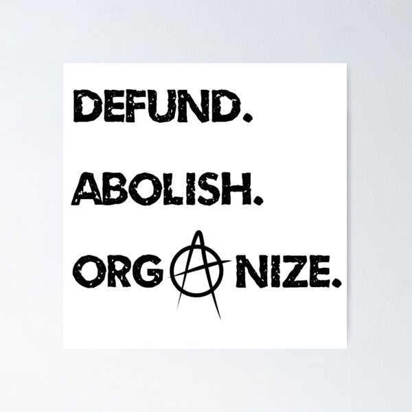 Item preview, Defund Abolish Organize Abolitionist Design designed and sold by transneutrl.