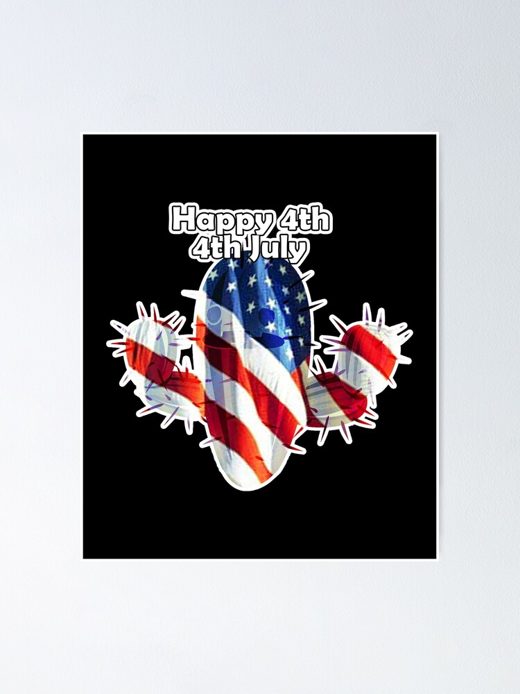 Happy 4Th Of July . funny cactus Happy 4Th Of July . funny cactus