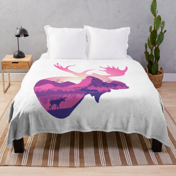 Item preview, Caribou Purple Snow Classic designed and sold by HikingZone.