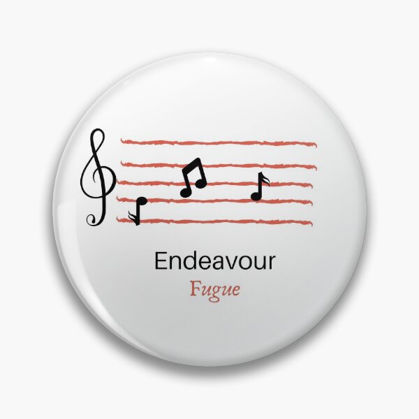 Item preview, Endeavour Fugue Minimalist Poster designed and sold by Tello1.