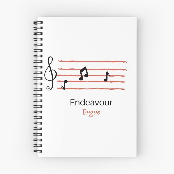 Item preview, Endeavour Fugue Minimalist Poster designed and sold by Tello1.