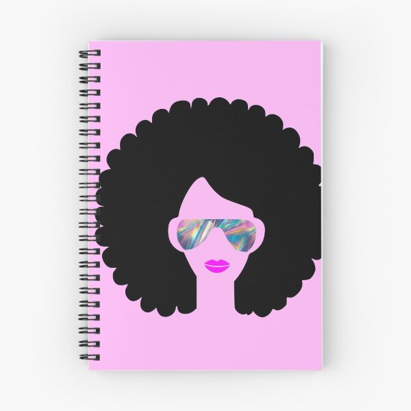 Item preview, hologram print afro girl  designed and sold by Gossip Rag.