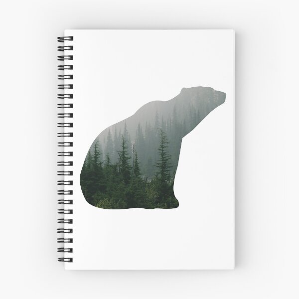Item preview, Polar bear forest designed and sold by hashtagmorg.