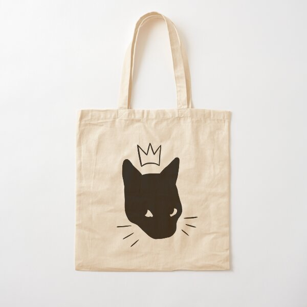 Canvas Shopping Tote Bag Cat with Big Eyes Pets Animals Vintage Hairy Dog Beach Bags for Women