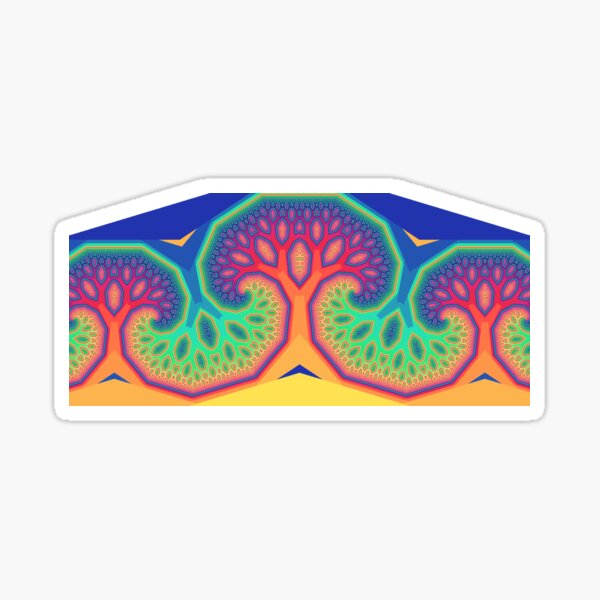 Fungi Tree of Life Sticker