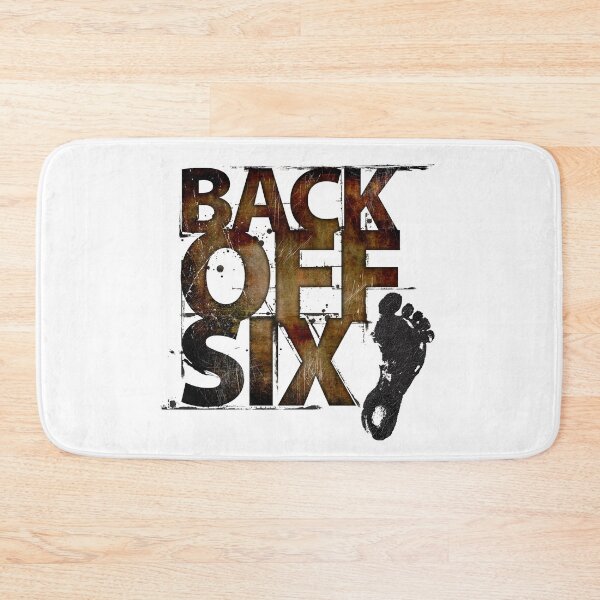Item preview, Back Off Six Feet - Social Distancing Grunge Typography designed and sold by 26-Characters.