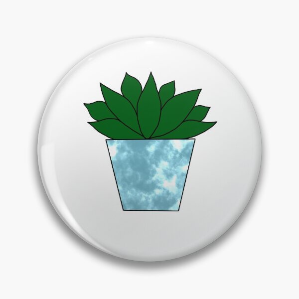 Item preview, Blue Sky Marble Succulent designed and sold by blejsart.