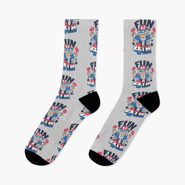 Item preview, Fun on the 4th! - Fourth of July Design designed and sold by TrendsnHolidays.