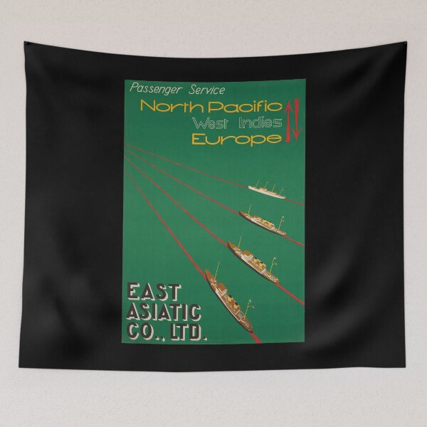 Item preview, Passenger Service vintage travel poster designed and sold by stickart-marek.