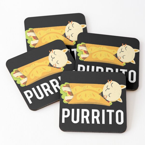 Item preview, Cats Plus Burrito is Purrito Obvs Gift Design Idea graphic designed and sold by Lisbob.
