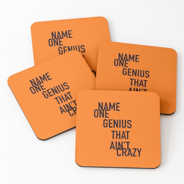 Item preview, Name one genius that ain’t crazy designed and sold by vvsn studio.