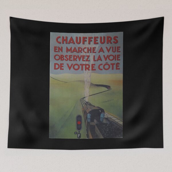 Item preview, Chaufferus vintage travel poster designed and sold by stickart-marek.