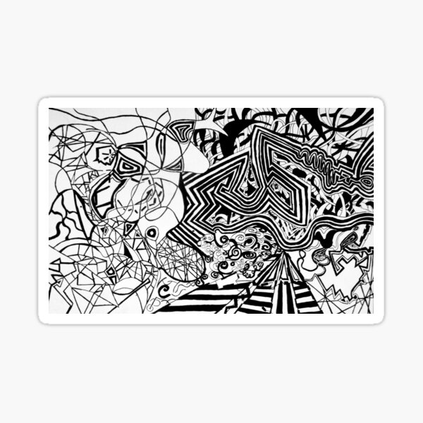 Item preview, Black and White Ink Design designed and sold by Christine Perry.