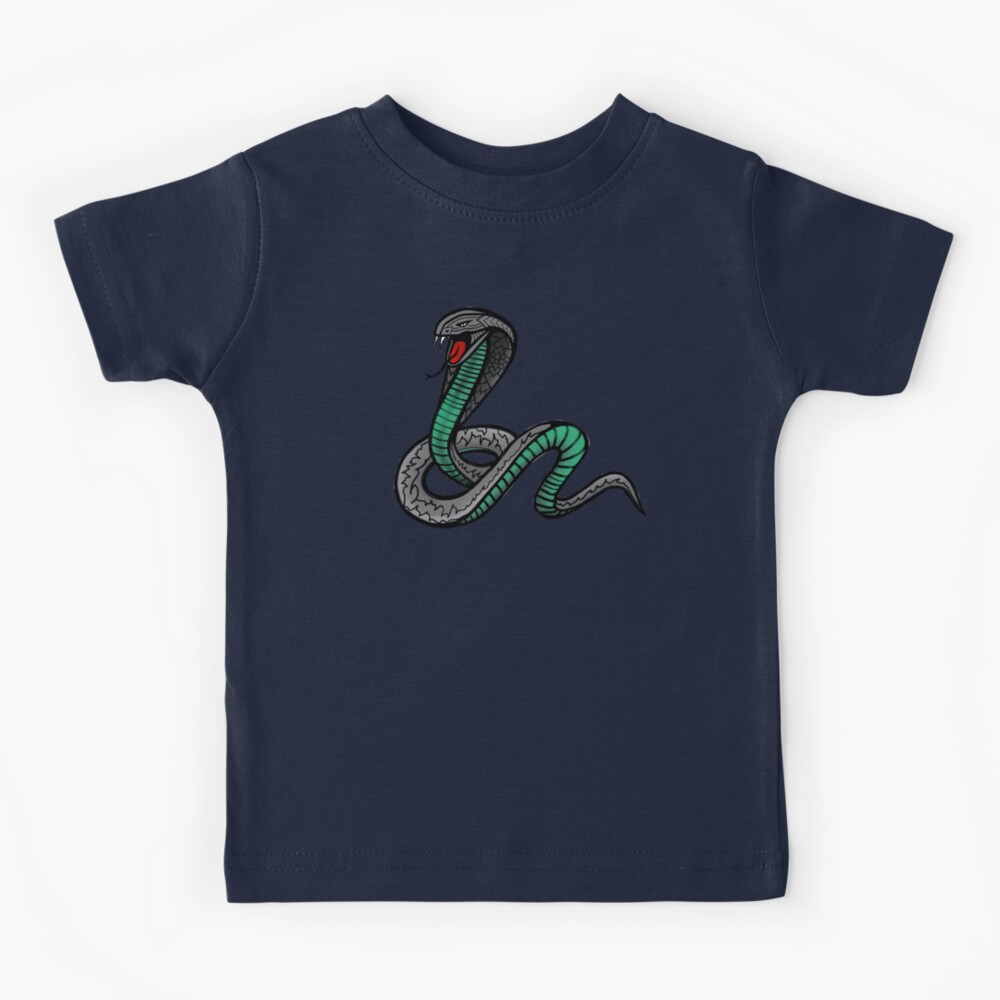  Kids Long Sleeve T Shirt Green King Cobra Serpent Venomous  Cotton Boy & Girl Clothes Funny Graphic Tee Light Blue Design Only 5 6T :  Ropa, Zapatos y Joyería