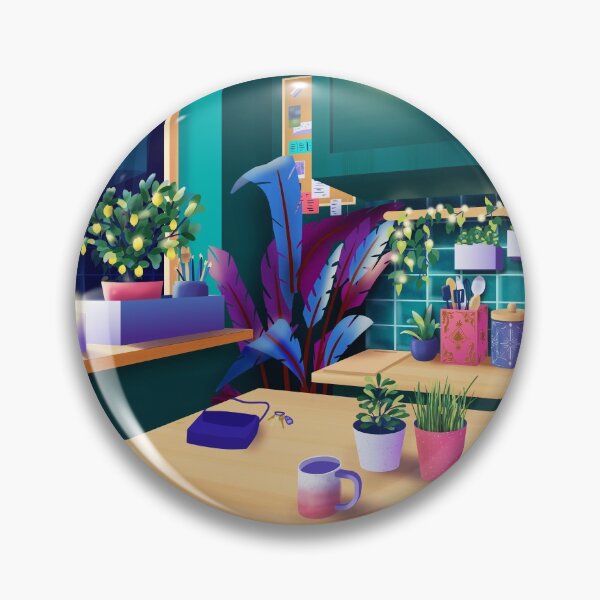 Item preview, Cozy Kitchen at night designed and sold by Pantonia.