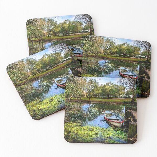 Item preview, Boat on the bayou of the historic village of Vermillonville Louisiana USA designed and sold by flariv.
