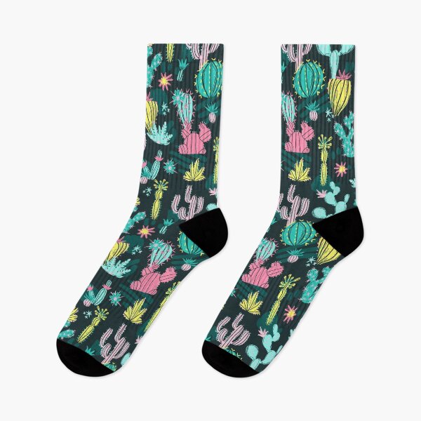 Item preview, Colorful Desert Cacti and Succulent Print Pattern Design designed and sold by DigitalPie.