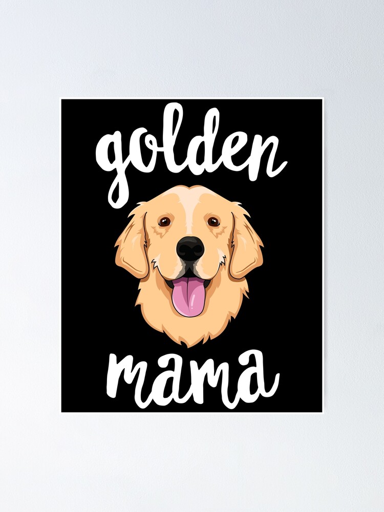 Golden Retriever Mama T-Shirt For Women Mother Dog Pet Gift Golden Retriever Mama T-Shirt For Women Mother Dog Pet Gift