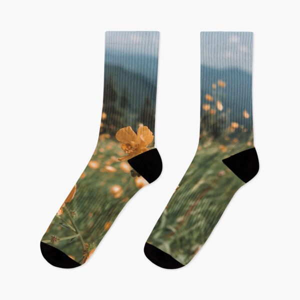 Item preview, wildflowers on a mountainside designed and sold by regannen.