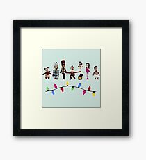 Stop Motion Christmas - Style E Framed Print