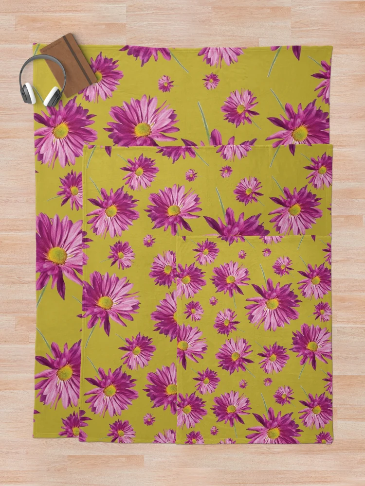 Thumbnail 5 of 6, Throw Blanket, Flower designed and sold by Rococodesigns.