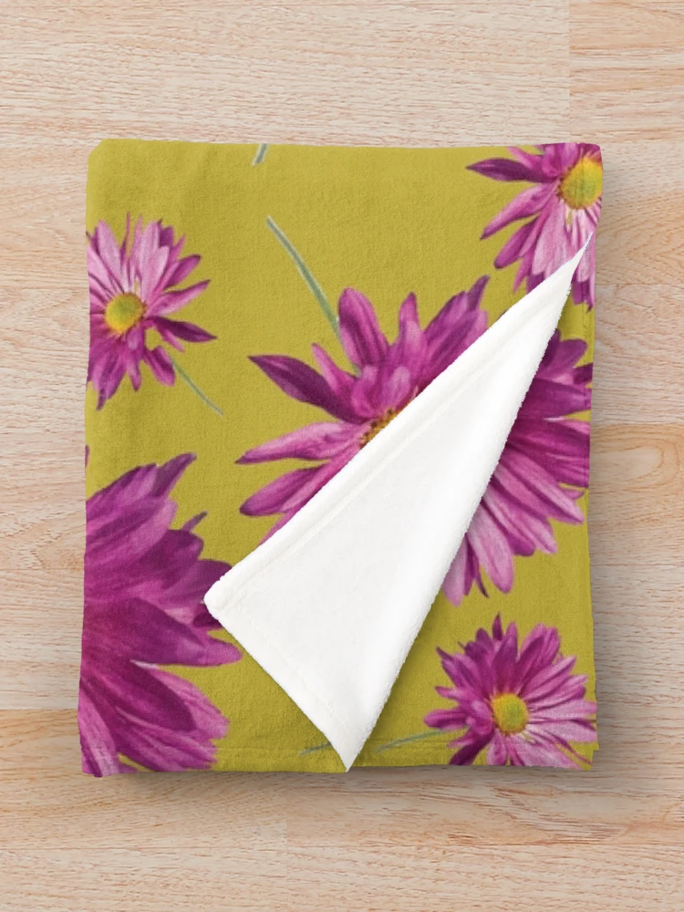 Thumbnail 3 of 6, Throw Blanket, Flower designed and sold by Rococodesigns.