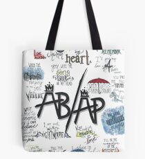 Fall Out Boy Lyric Art Tote Bag