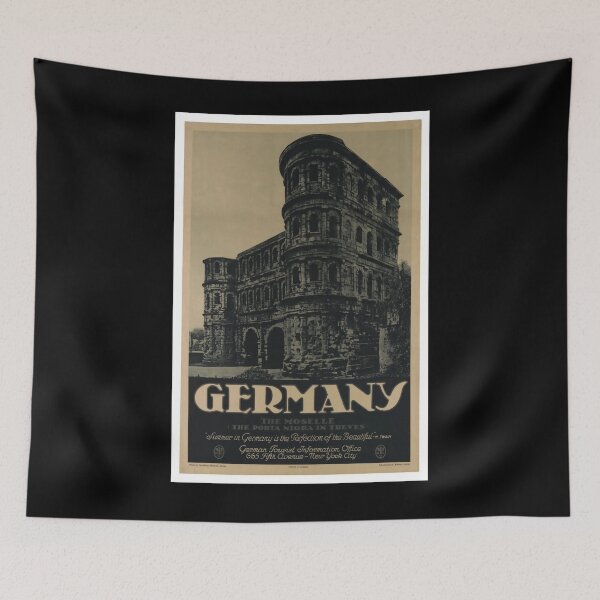 Item preview, Germany vintage travel poster designed and sold by stickart-marek.