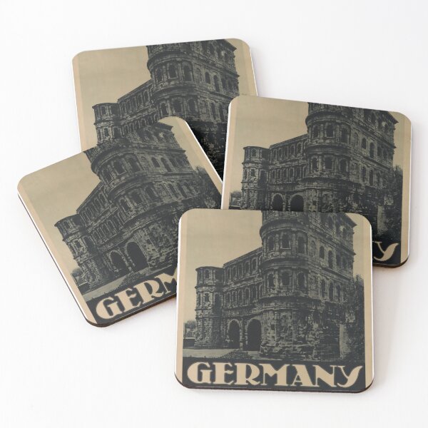Item preview, Germany vintage travel poster designed and sold by stickart-marek.
