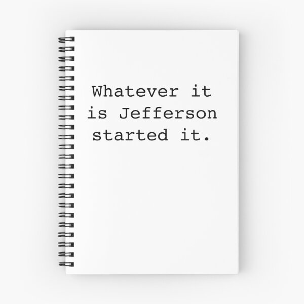 Item preview, Blame it on Jefferson - Hamilton the musical designed and sold by Rae & Nova.