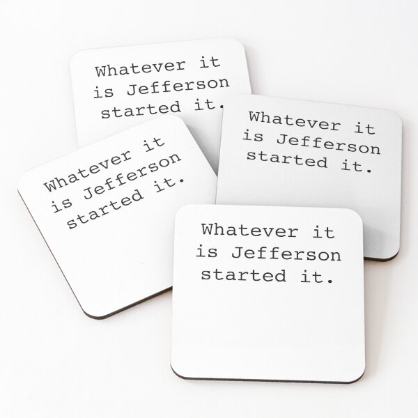 Item preview, Blame it on Jefferson - Hamilton the musical designed and sold by Rae & Nova.