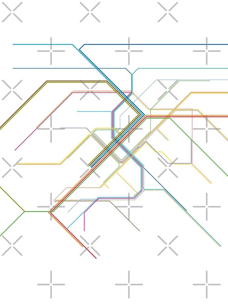 Stuttgart Rail Map by in-transit