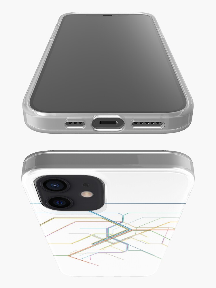 Alternate view of Stuttgart Rail Map iPhone Case & Cover