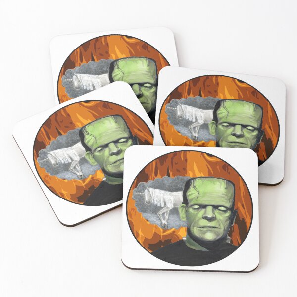 Item preview, Frankenstein's monster and the Unicorn:  Fire version designed and sold by Deann Acton.