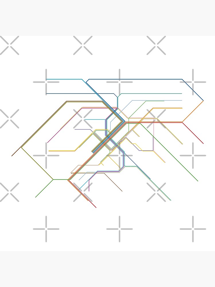 Stuttgart Rail Map by in-transit