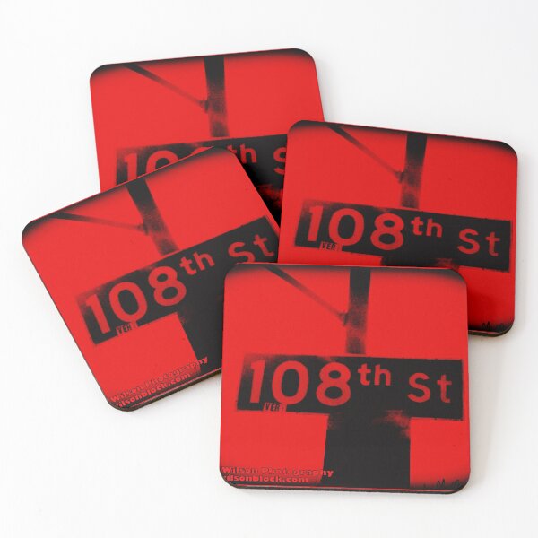 Item preview, 108th Street, Los Angeles, California by Mistah Wilson designed and sold by The Street Sign Store.