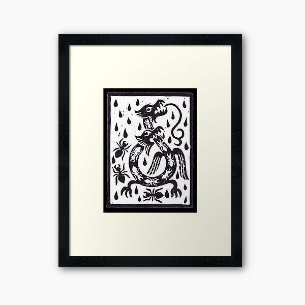 Item preview, Amphisbaena (black with white fill) designed and sold by StefanMarkos.
