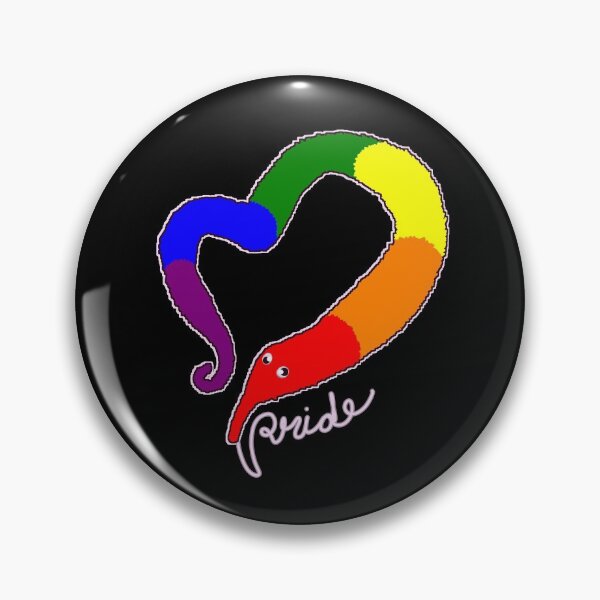 Item preview, Pride Worm designed and sold by Malachiteneckla.