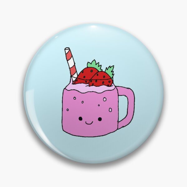 Item preview, Strawberry Milkshake Kawaii Design designed and sold by jhsells98.