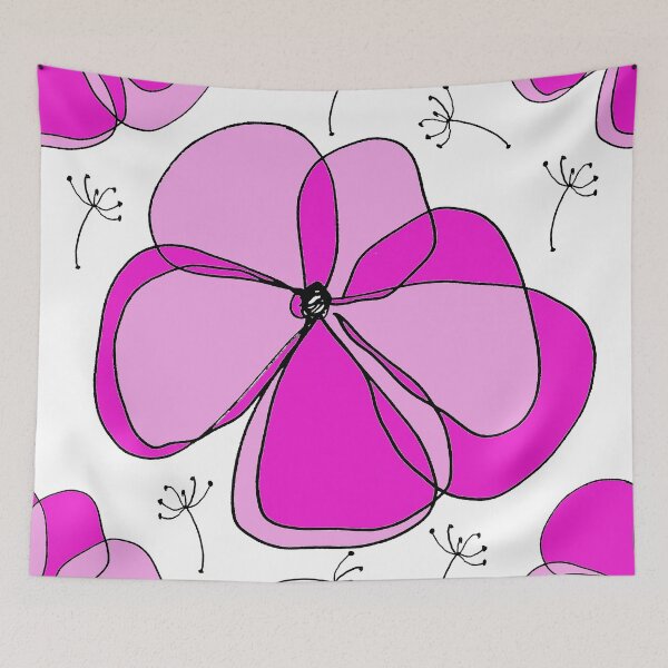 Item preview, Giant Flower Hand Drawn Design designed and sold by NancyMerkle.