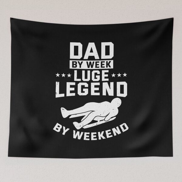 Item preview, Dad By Week Luge Legend By Weekend Sports Gift designed and sold by haselshirt.