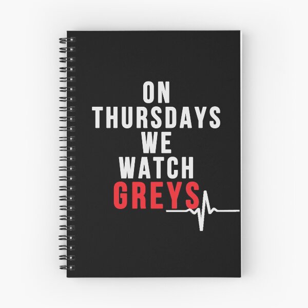 Item preview, On Thursdays We Watch Greys - White Text designed and sold by RileyElizabeth9.